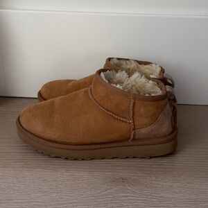 UGG Classic Ultra Mini Boots Size 5 Chestnut